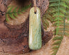 Toki or Adze Pendant carved from Flower Jade Pounamu - NZ Greenstone