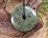 Porowhita carved from Rimu Pounamu - NZ Greenstone