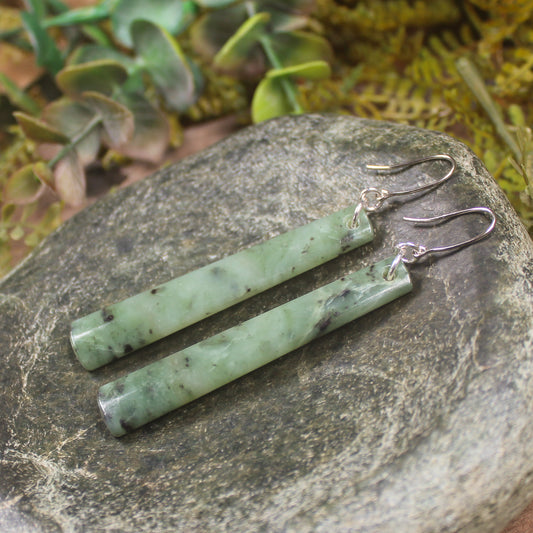 Hapopo Pounamu Earrings