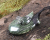 Hei Matau carved from Rimu Pounamu - NZ Greenstone