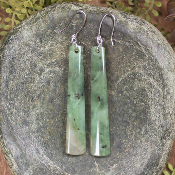 Hapopo Pounamu Earrings