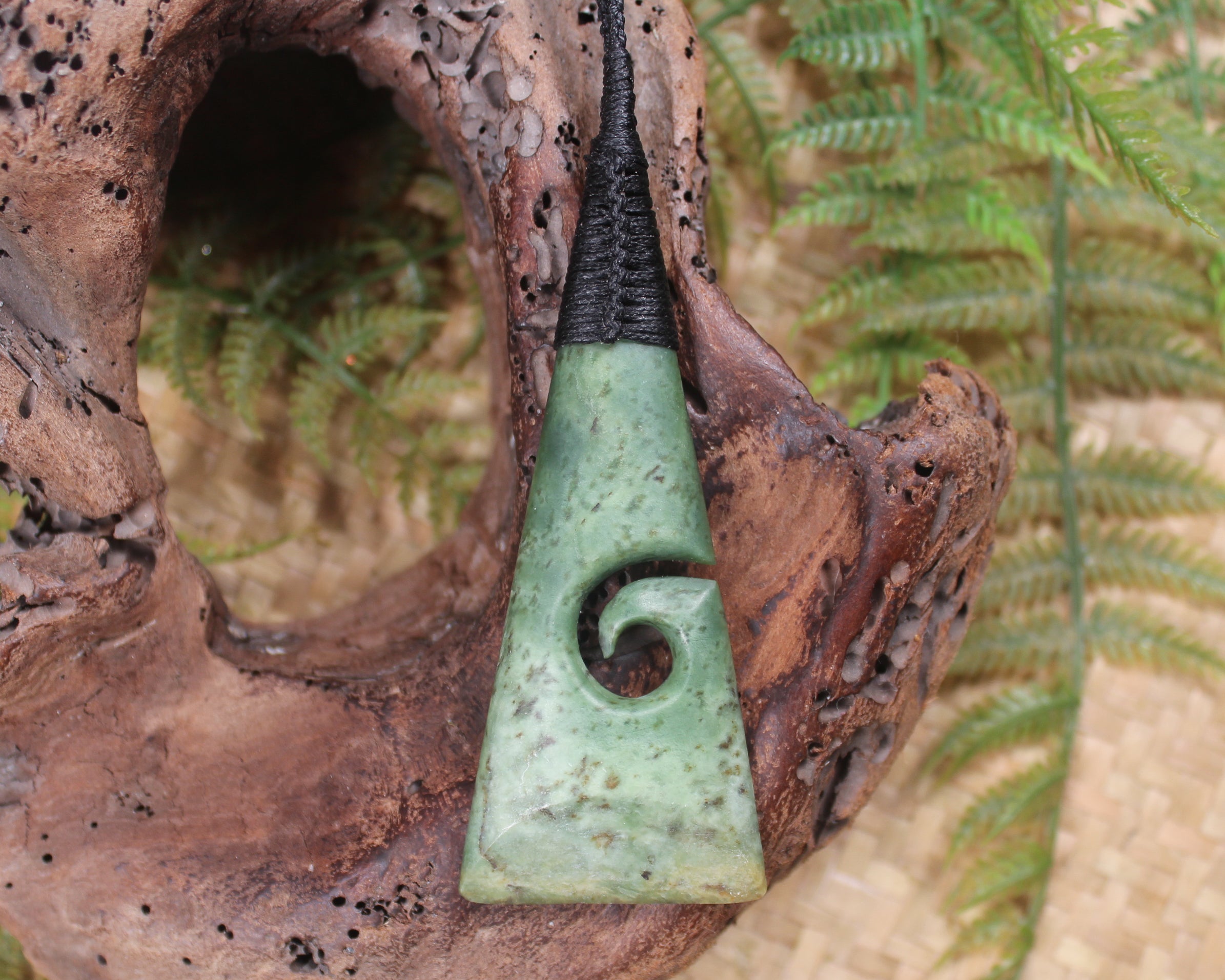 Toki with Koru pendant