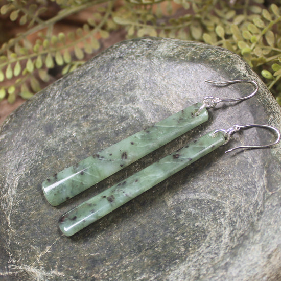 Hapopo Pounamu Earrings