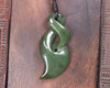 Hapopo Pounamu Koru Twist - NZ Greenstone