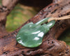 NZ Greenstone Small Inanga Stingray or Whai Pendant (BC775) Inanga Pounamu