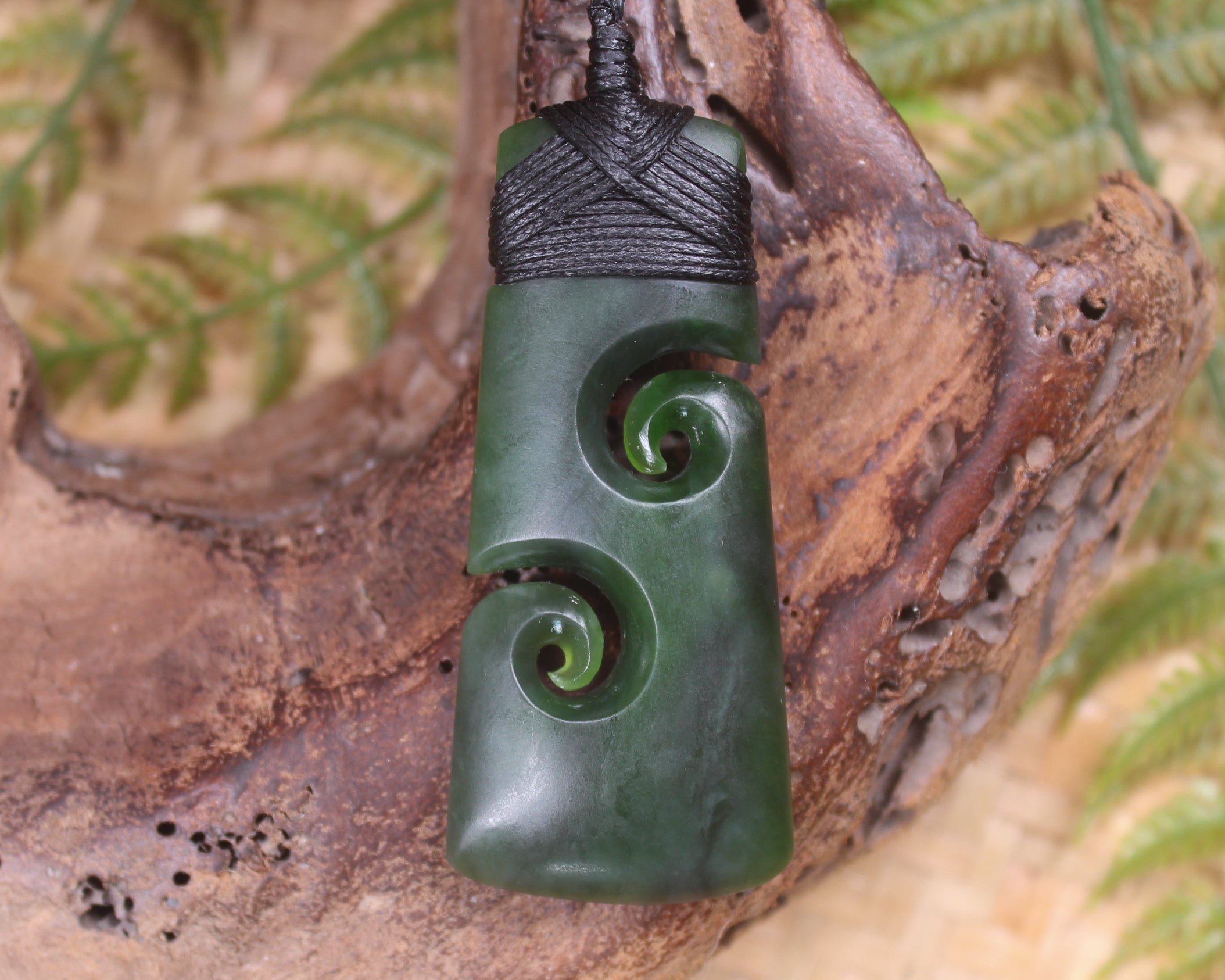 Toki with Koru pendant