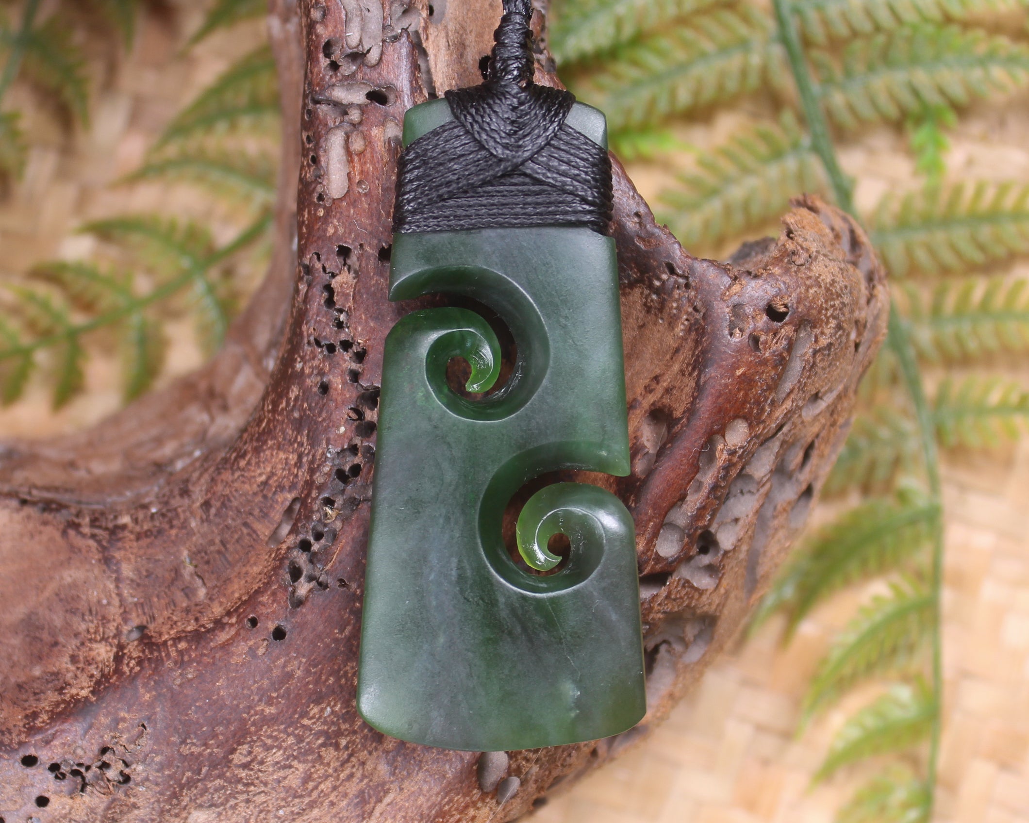 Toki with Koru pendant