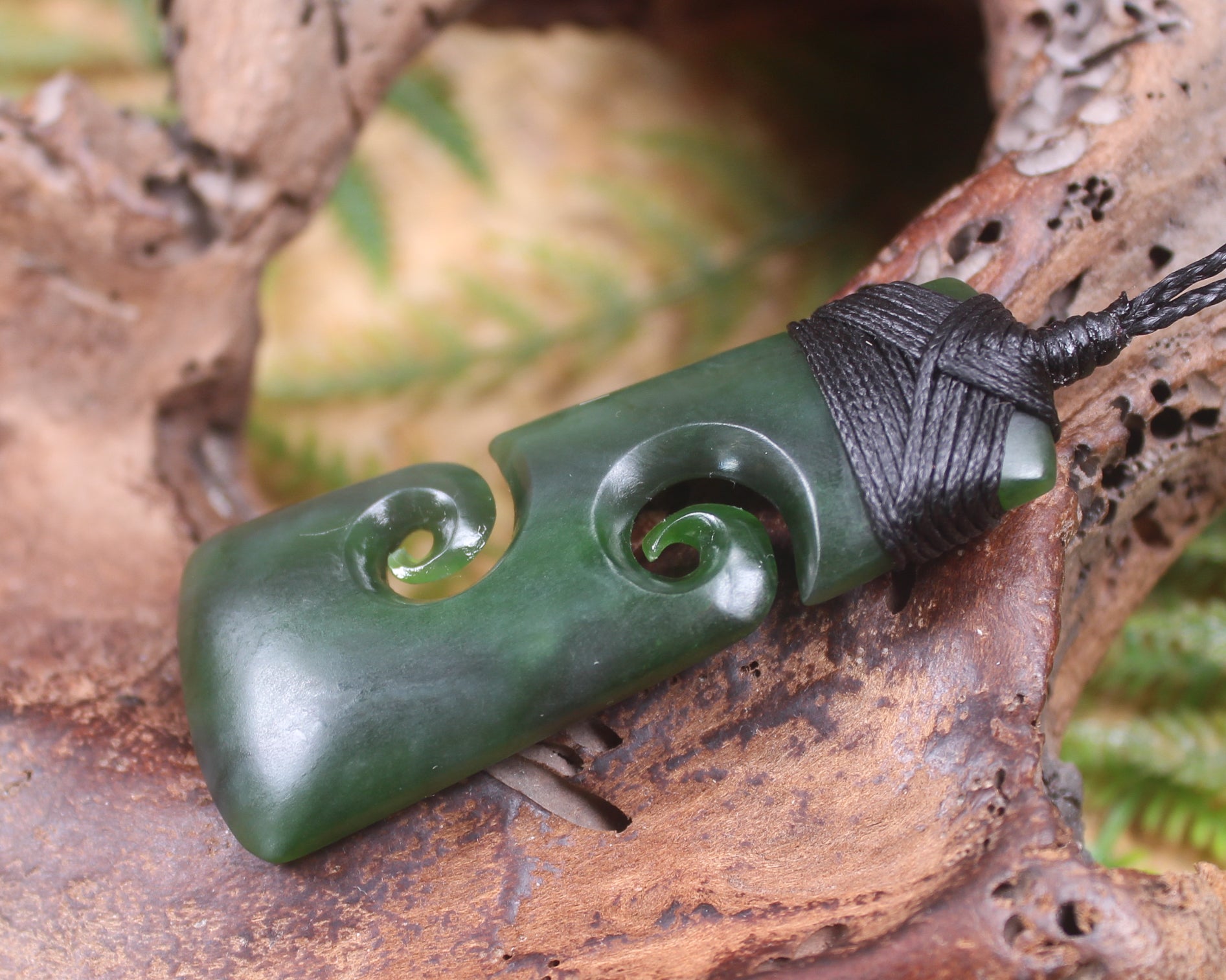 Toki with Koru pendant