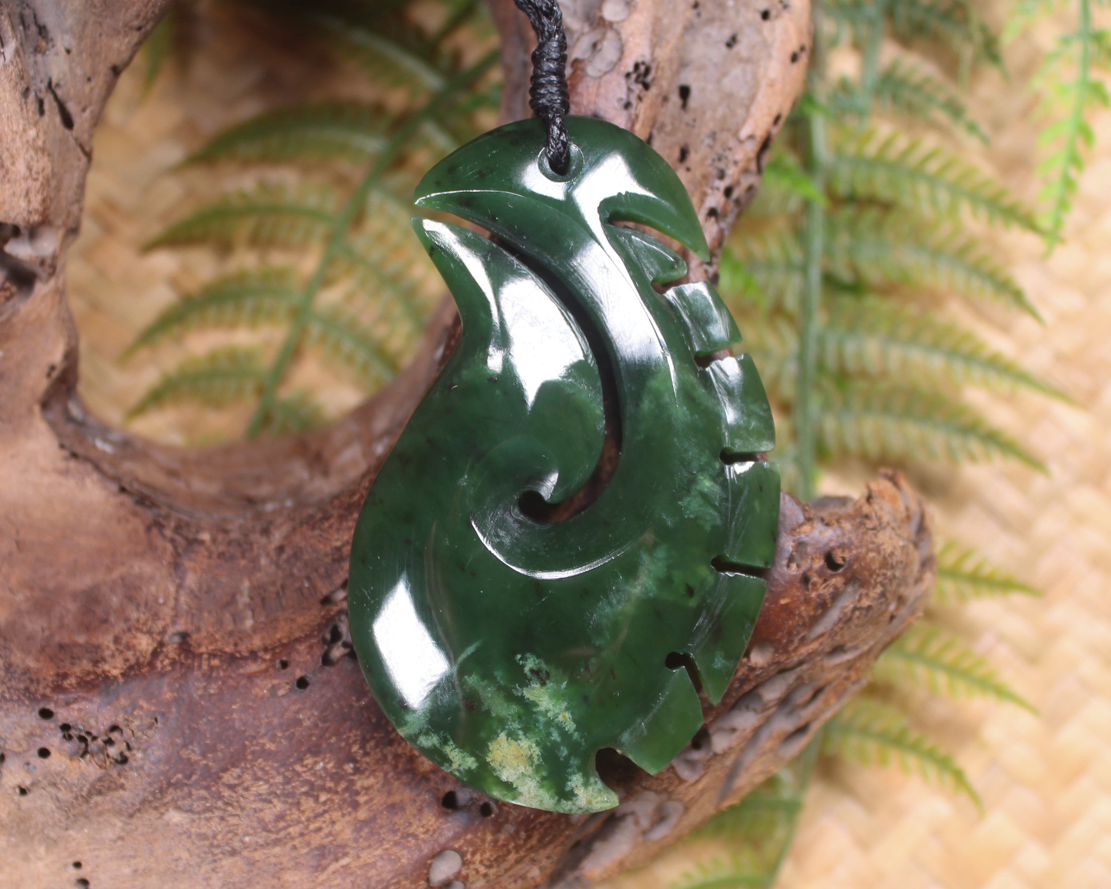 Hei Matau Pounamu Pendant