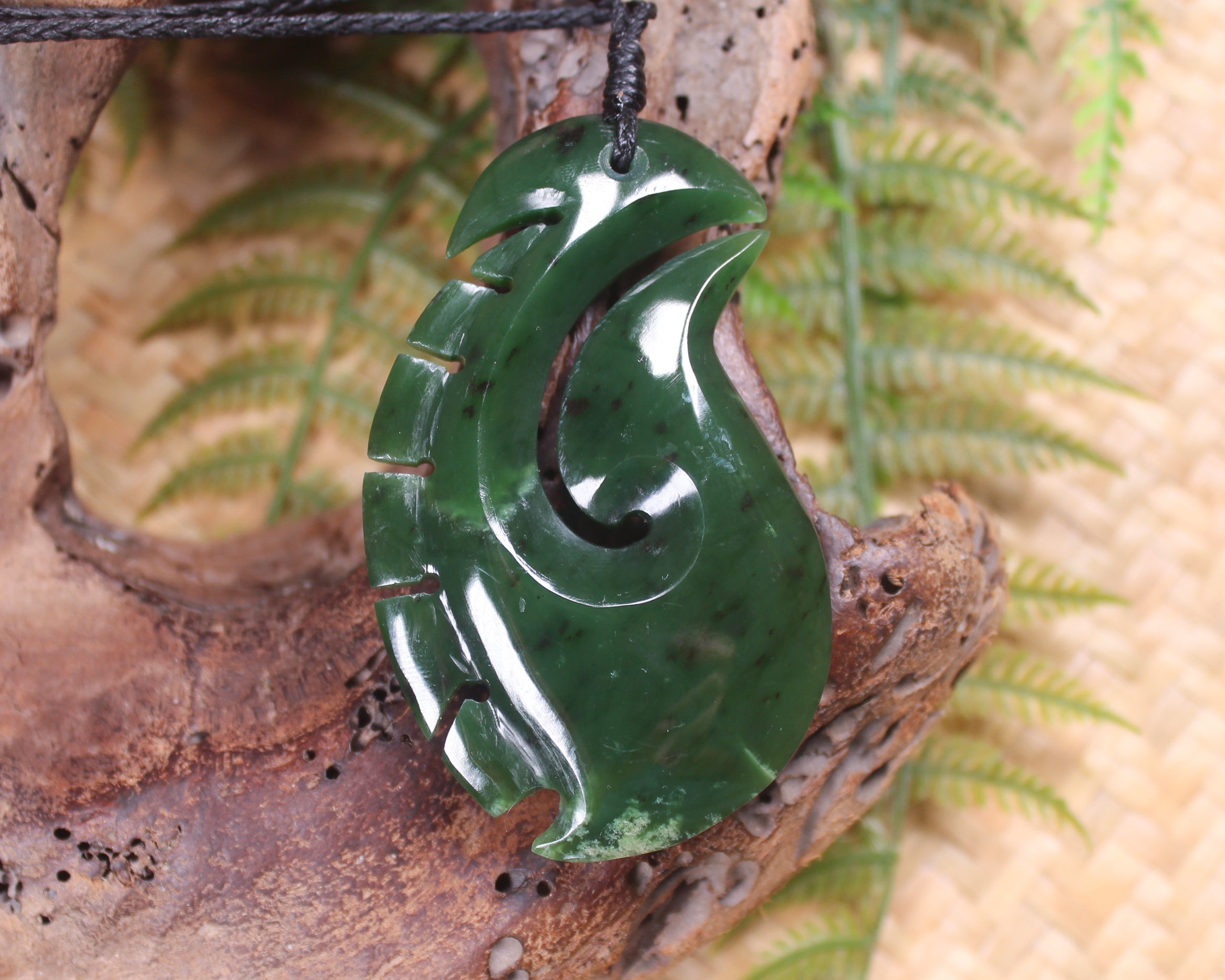 Hei Matau Pounamu Pendant