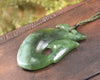Hei Matau carved from Hapopo Pounamu - NZ Greenstone