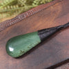 Kawakawa Pounamu Roimata Pendant - NZ Greenstone