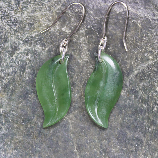 Hapopo Pounamu Earrings