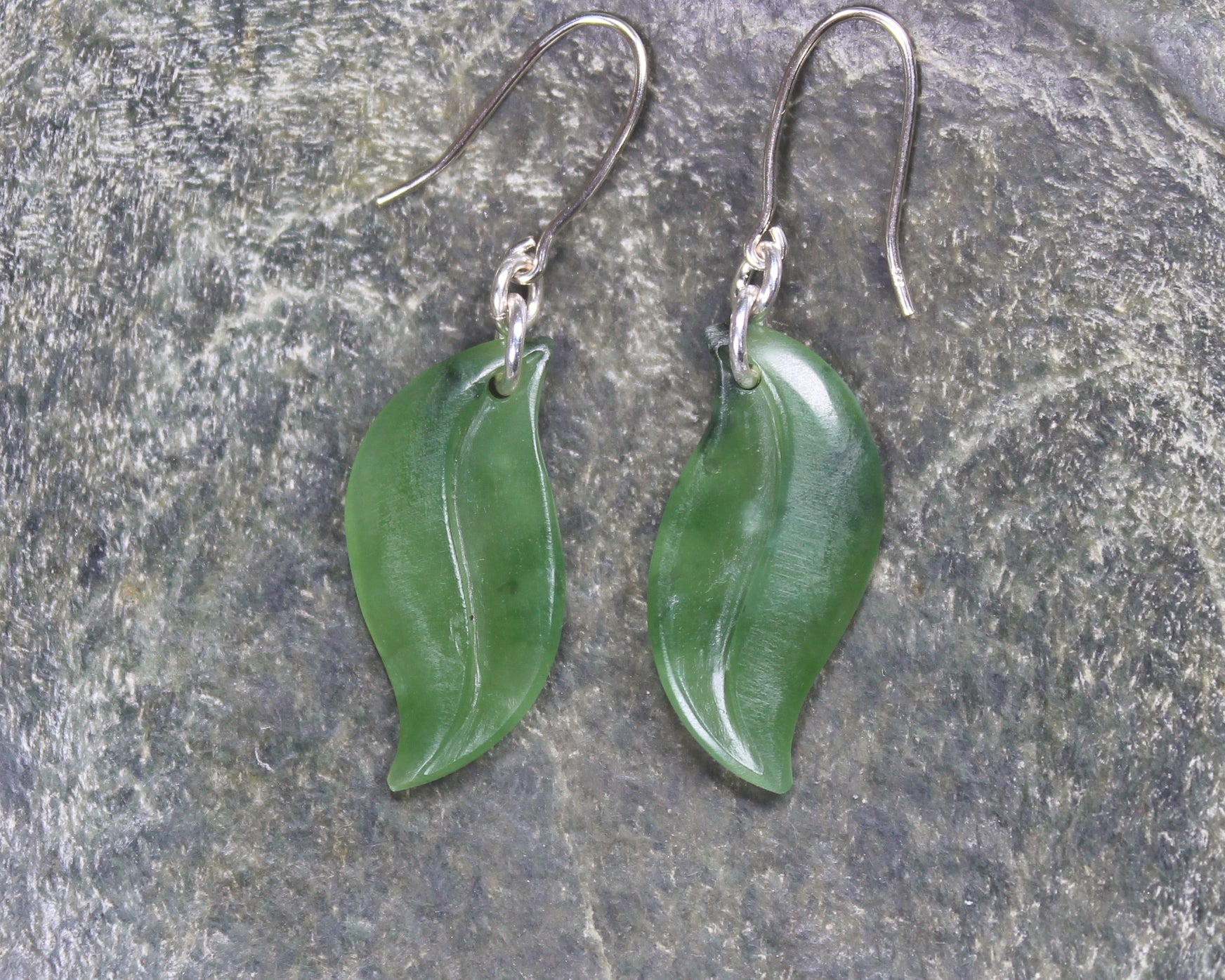 Hapopo Pounamu Earrings