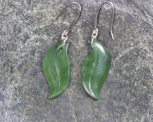 Hapopo Pounamu Earrings