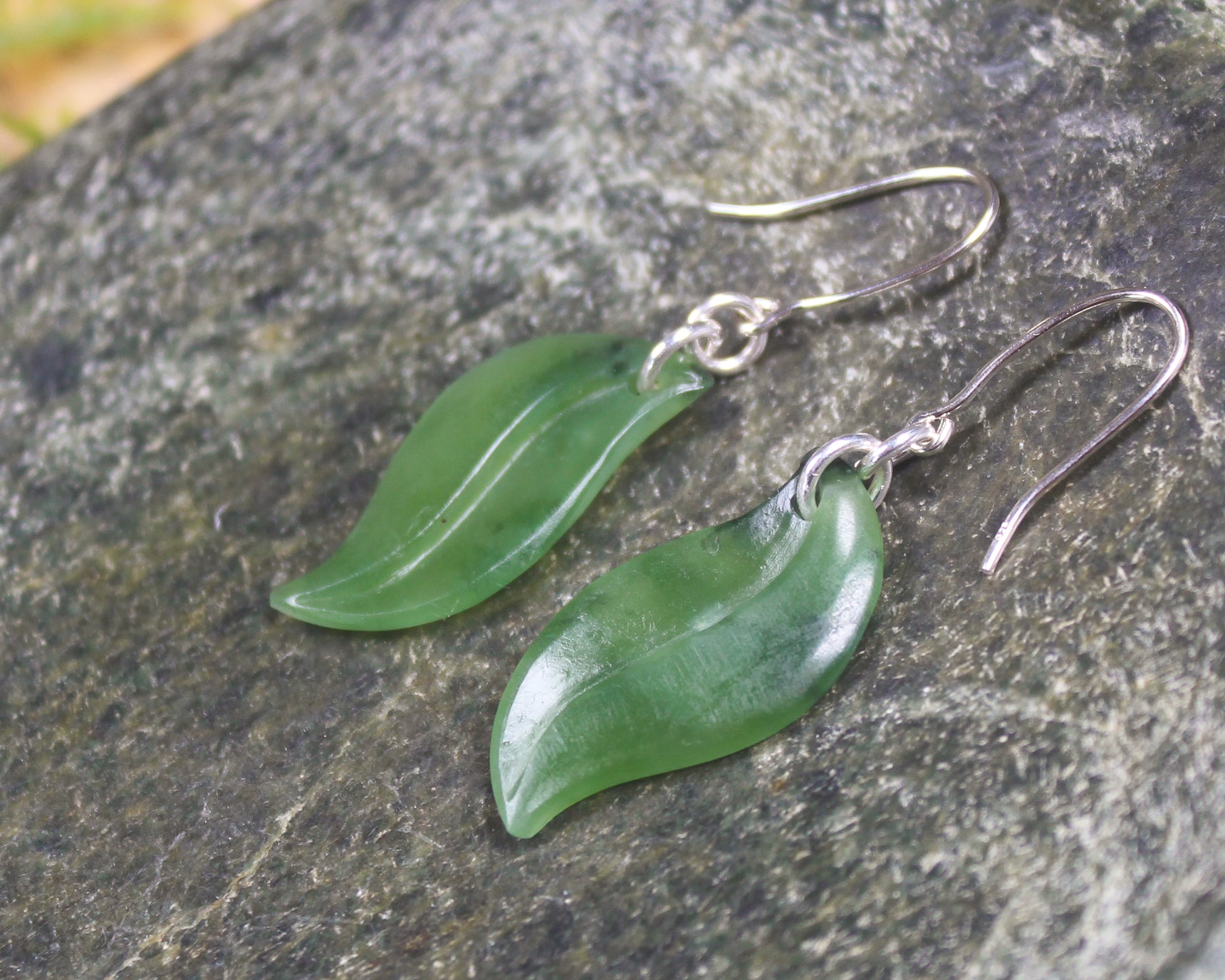 Hapopo Pounamu Earrings