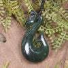 Manaia pendant carved from Kawakawa Pounamu - NZ Greenstone