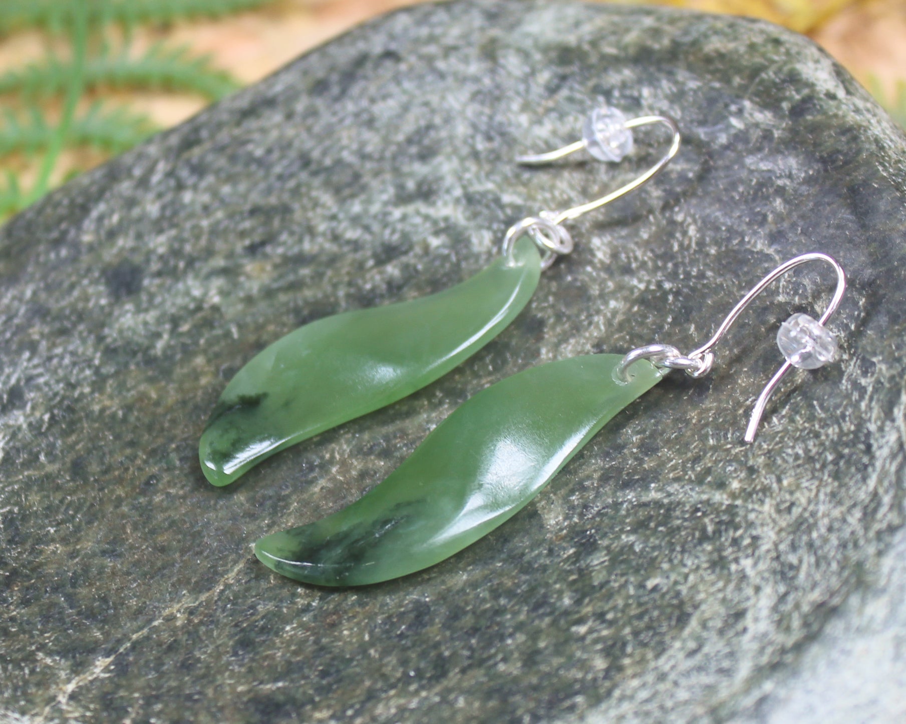 Hapopo Pounamu Earrings