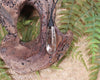 Roimata pendant carved from Smokey Quartz