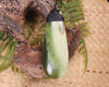 Roimata or Teardrop carved from Tangiwai Pounamu - NZ Greenstone