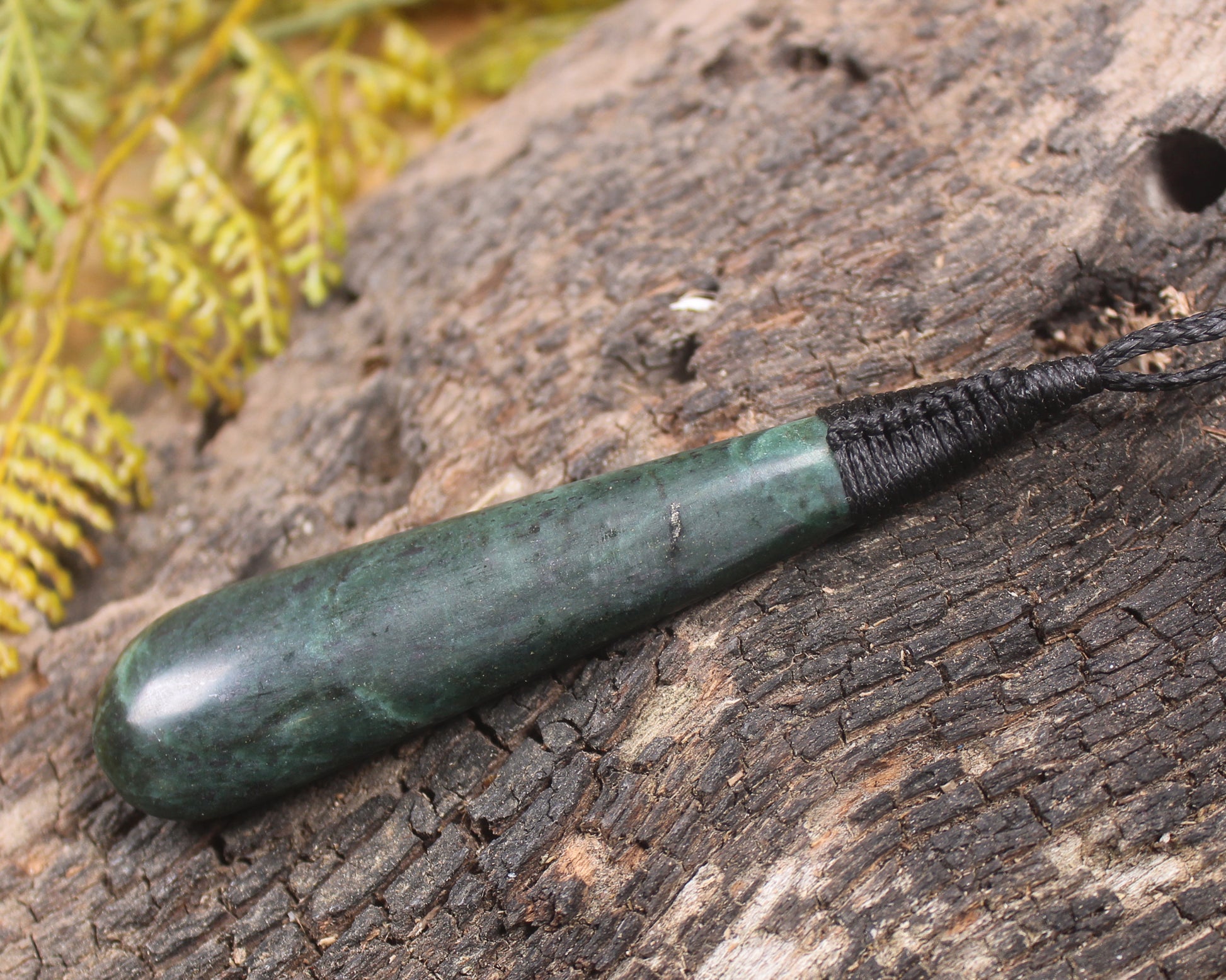 Roimata or Teardrop carved from NZ Serpentine