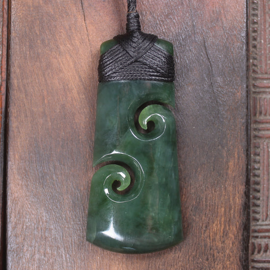 Toki with Koru pendant