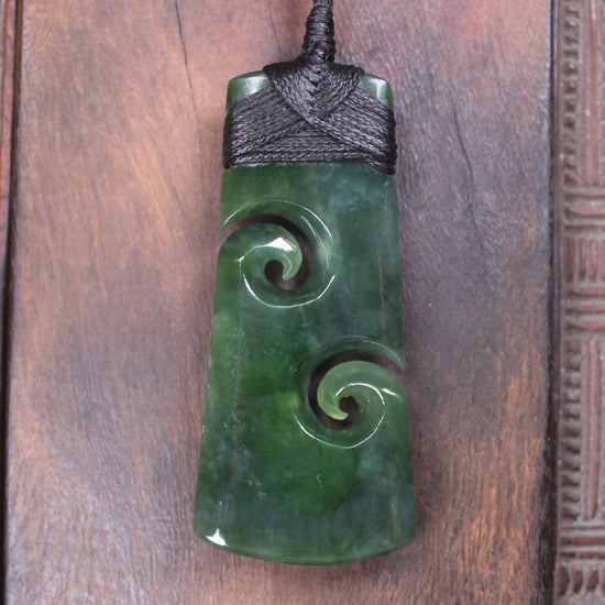 Toki with Koru pendant