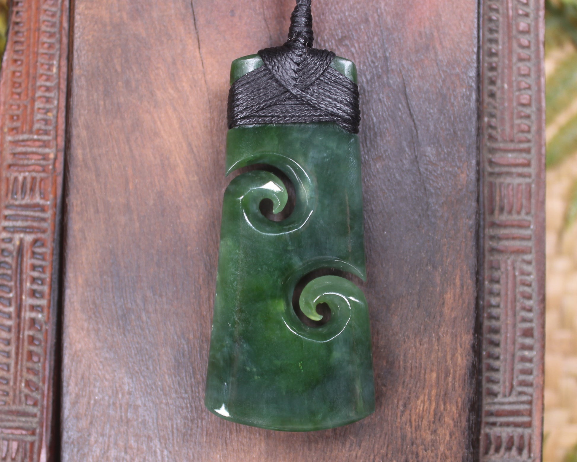 Toki with Koru pendant