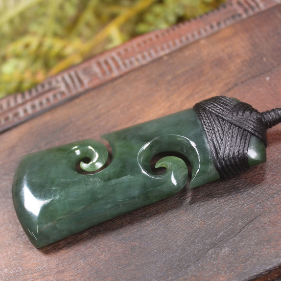 Toki with Koru pendant