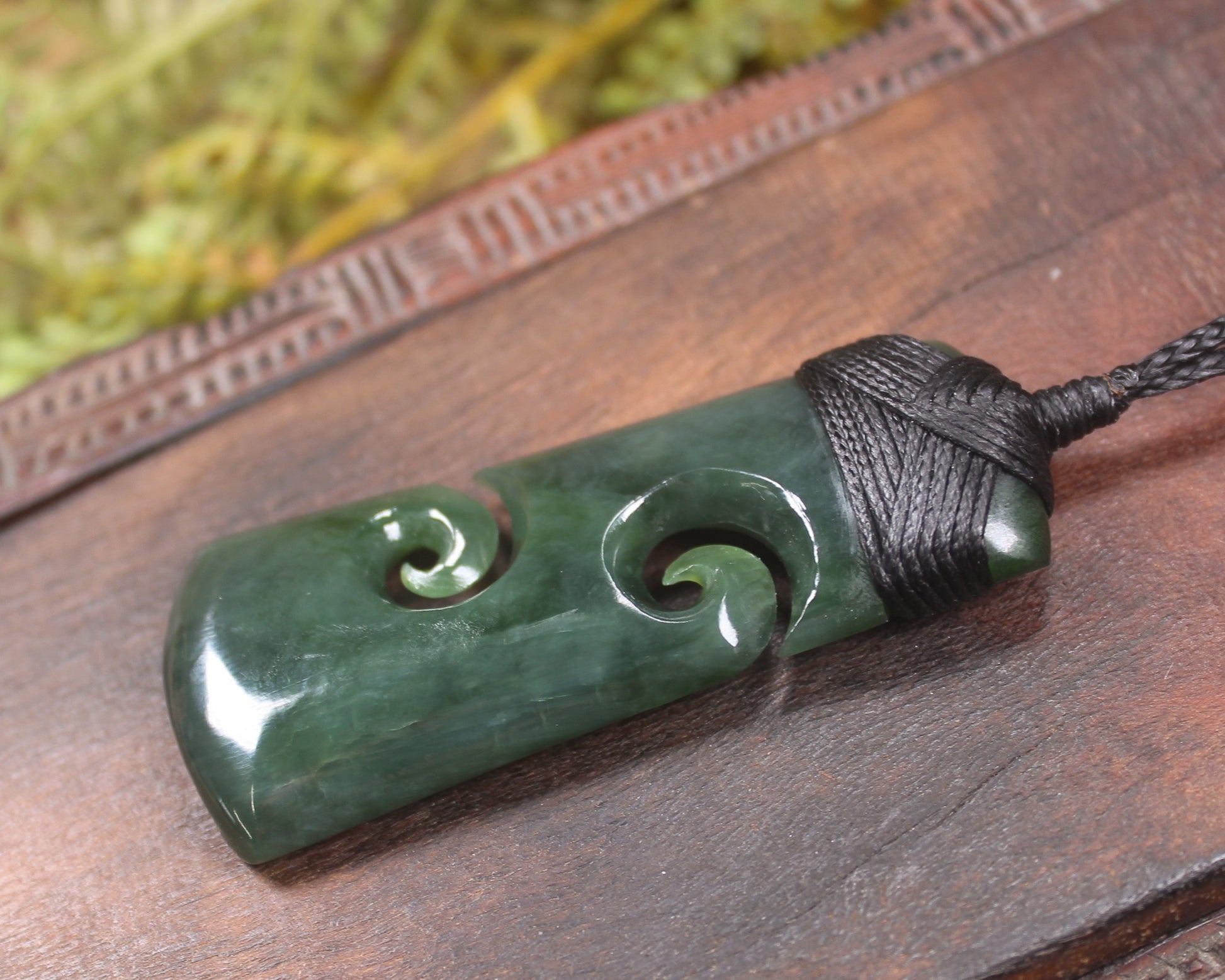 Toki with Koru pendant