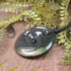 Inanga Koru pendant - NZ Greenstone