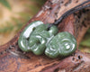 Hapopo Pounamu Hei Tiki - NZ Greenstone
