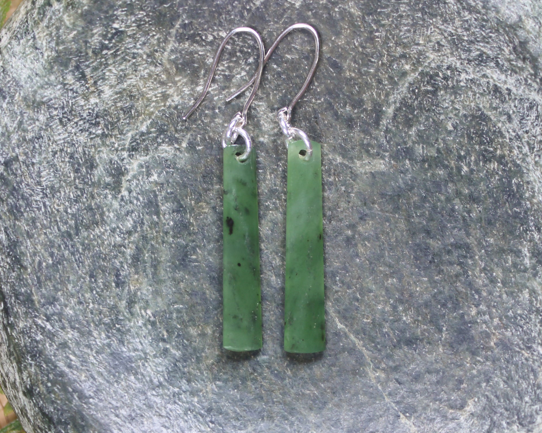 Hapopo Pounamu Earrings