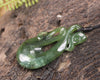Manaia carved from Rimu Pounamu - NZ Greenstone