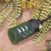 NZ Greenstone Toki Pendant Flower Jade Pounamu
