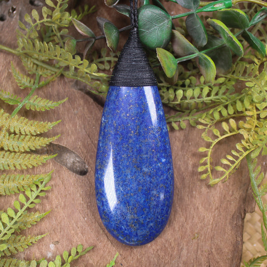 Lapis Lazuli Large Roimata Pendant (BW810)