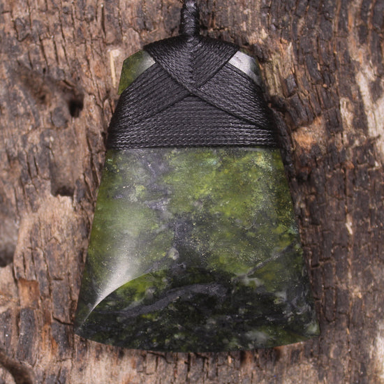 Toki or Adze carved from Douglas Creek - NZ Greenstone