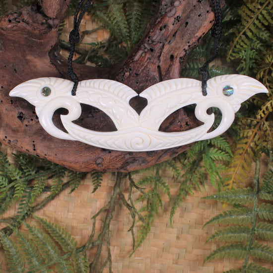 Bone Breastplate with Pekapeka