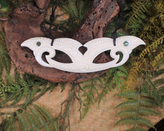 Bone Breastplate with Pekapeka