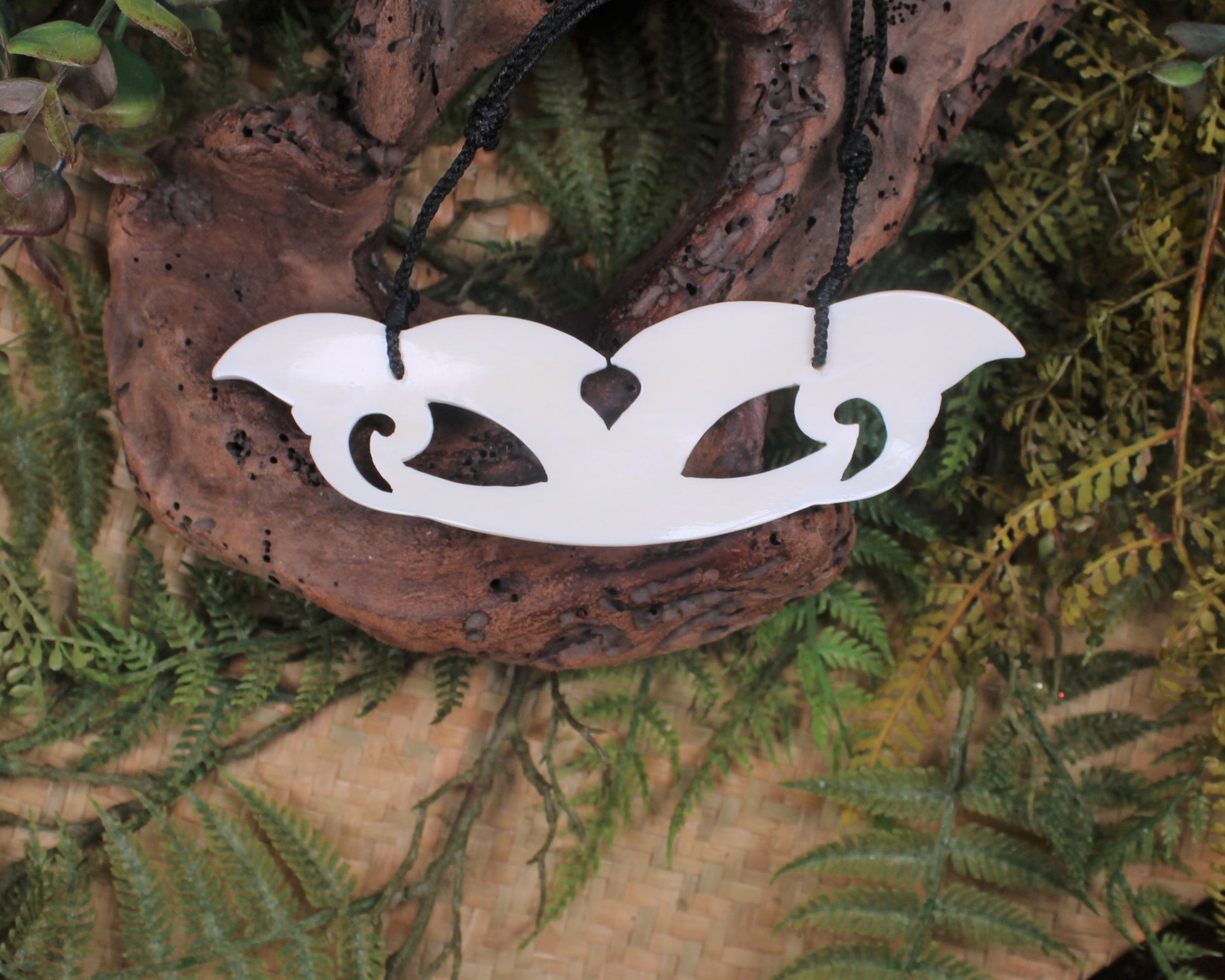 Bone Breastplate with Pekapeka