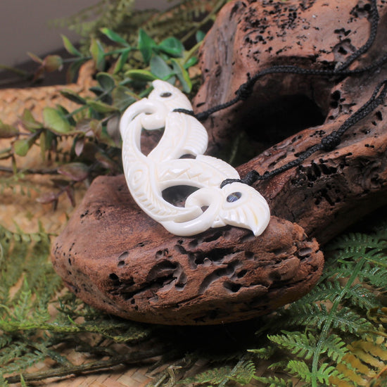 Bone Breastplate with Pekapeka