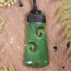 Hapopo Pounamu Toki with Koru