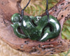 Manaia carved from Kawakawa Pounamu - NZ Greenstone