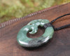 Koropepe carved from Inanga Pounamu - NZ Greenstone