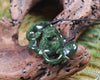 Manaia carved from Kawakawa Pounamu - NZ Greenstone