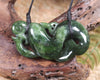 Manaia carved from Kawakawa Pounamu - NZ Greenstone