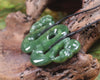 Pekapeka Pendant carved from Hapopo Pounamu - NZ Greenstone