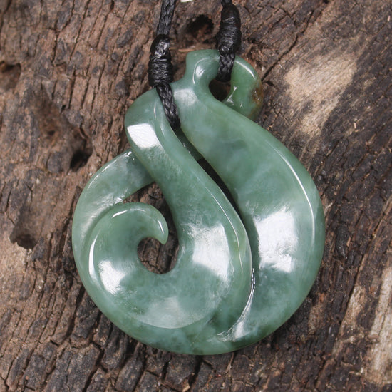 Inanga Pounamu Koru Twist - NZ Greenstone