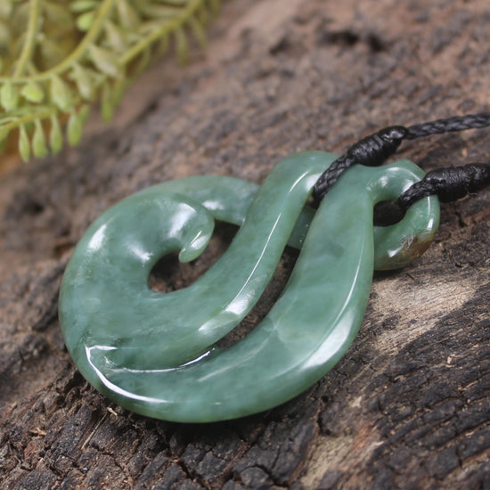 Inanga Pounamu Koru Twist - NZ Greenstone