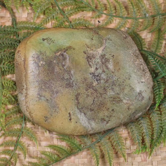 Freeform Pounamu Sculpture - Kokopu  Pounamu - NZ Greenstone